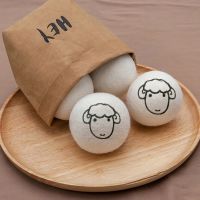 【CW】 Wool Dryer Balls Softener Washing Fleece Drying Washer Household W4y7