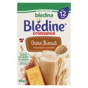 Bột pha sữa Bledina vị Choco bích quy 400g 12m+ - Pháp