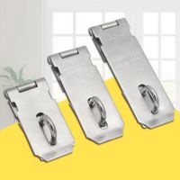 【YF】 Durable Hasp Staple Shed Lock Stainless Steel Security Anti-Theft Gate Cabinet Door for door closure