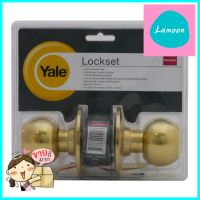 ลูกบิดทั่วไป YALE KN-VCA52277US3 หัวกลม สีทองเหลืองYALE KN-VCA52277US3 BRASS ENTRANCE KNOB **ด่วน สินค้าเหลือไม่เยอะ**