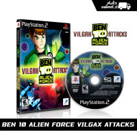 แผ่นเกม PS2 Ben 10 Alien Force Vilgax Attacks  (english) สกรีนแผ่น พร้อมปกใส่กล่อง