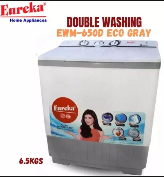 DOUBLE WASHING MACHINE 6.5KGS EUREKA Lazada PH