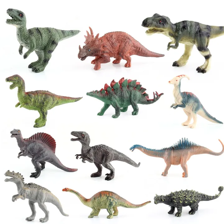 SUPERRR ความแปลกใหม่ รูปสัตว์แกะสลัก ไดโนเสาร์จำลองจำลอง เกมสำหรับครอบครัว ไดโนเสาร์โลกโลก ของขวัญสำหรับเด็ก ของเล่นโมเดลไดโนเสาร์ ฟิกเกอร์ไทรันโนซอรัสเร็กซ์ จำลอง tyrannical Dragon ฟิกเกอร์ไดโนเสาร์