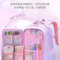 High-end Refrigerator-style door-opening childrens schoolbag girls new ins-style cute backpack for primary school students in grades one to three and six Uniqlo original