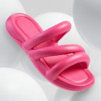 【CW】 Rimocy Soft Eva Women  39;s Slippers 2023 Toe Non-Slip Beach Shoes Slides Comfotable Female