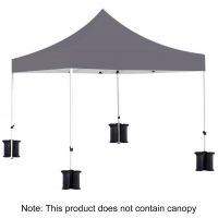 COYEN ใหญ่พิเศษ Pop Up Canopy ถุงทรายสำหรับเต็นท์กลางแจ้ง Canopies ทันที