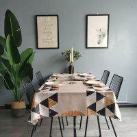 Deer Tablecloth cotton ho picnic family dining table coffee table waterproof decorative lace