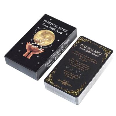 Tarot Decks Practical Magic Tarot Card Oracle Cards Divination Table Board Game Tarot Deck for Beginners Fortune Fate Telling gaudily