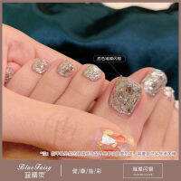 Crystal Nail Crystal Cat Eye Brilliant Silver การออกแบบสามมิติเยาวชนสีขาวยอดนิยมแสดงสีตาแมวการยึดเกาะตามธรรมชาติไม่มี D ไม่มีกลิ่นไม่เป็นอันตรายการอัพเกรดที่มีเสถียรภาพและง่ายต่อการถอด ไม่มีคะแนน