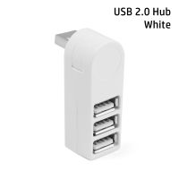 【Big-promotion】 liaoxian3105992120 มินิหมุนได้3พอร์ต USB 3.0 Hub ความเร็วสูงการถ่ายโอนข้อมูลแยกกล่องอะแดปเตอร์ USB แผ่สำหรับแล็ปท็อปพีซี MacBook Pro