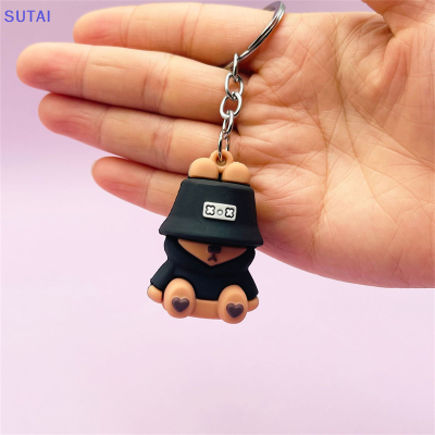 💖【Lowest price】SUTAI พวงกุญแจแฟชั่นรูปกระต่ายการ์ตูนสุดสร้างสรรค์กระเป๋าน่ารักสำหรับเด็กผู้หญิงพวงกุญแจรถของขวัญปีใหม่