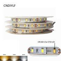 【☑Fast Delivery☑】 na07037036036666 50-60lm ความสว่างสูง /Led Dc 12V แถบไฟ Led 5730สีขาวเย็นและสีขาว5M/ม้วนจัดส่งรวดเร็ว