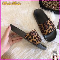 European and American style r Lady y street leopard slippers z0520