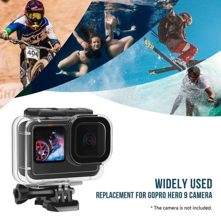 การกระทำกล้องกรณีกันน้ำสีแดงสีชมพูสีม่วงกรองชุดเปลี่ยนสำหรับ-gopro-ฮีโร่1011ดำน้ำท่องดำน้ำดูปะการัง