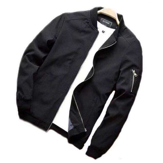 VTS Bomber jacket no hood with zipper Lazada PH
