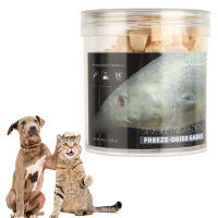 30g Cat Freeze Dried Cod Grain Natural High Nutritious Easy to Digest Pet Freeze Dried Cod Grain for Cat Dog