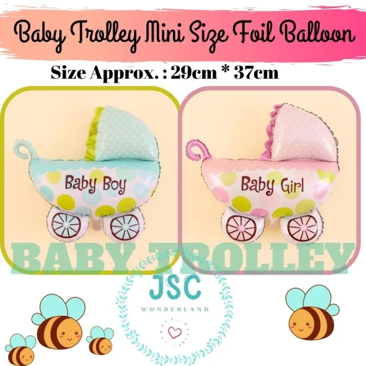 Baby Boy Baby Girl Mini Trolley For Baby Party Decoration For Full