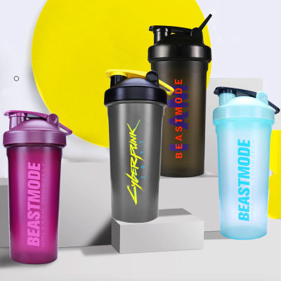 Shaker ขวด600Ml ขวดน้ำกีฬาโปรตีน Travel ถ้วยจักรยานแบบพกพาฤดูร้อน BPA ฟรีถ้วยน้ำพลาสติก Bottl