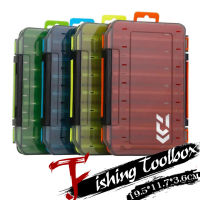 14 Compartments Fishing Tackle Box Double Sides Fishing Lure Baits Accessories Boxes Lure Hook Storage Fishing Tackle Box