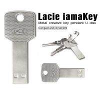 lacie key usb flash drive 4GB 8GB 1metal pen drive 128GB 256GB memory stick 6GB 32GB 64GB waterproof pendrive u stick gift