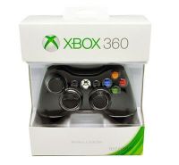 Joy game xbox360 (จอยเกมส์ xbox360 ของแท้เกรด a มือ 1 สีดำ) สำหรับไร้สาย Xbox360