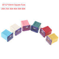 Sun Mini Square Fuse58V 20A 25A 30A 40A 50A 60A รถยนต์ฟิวส์16*12*10มม.