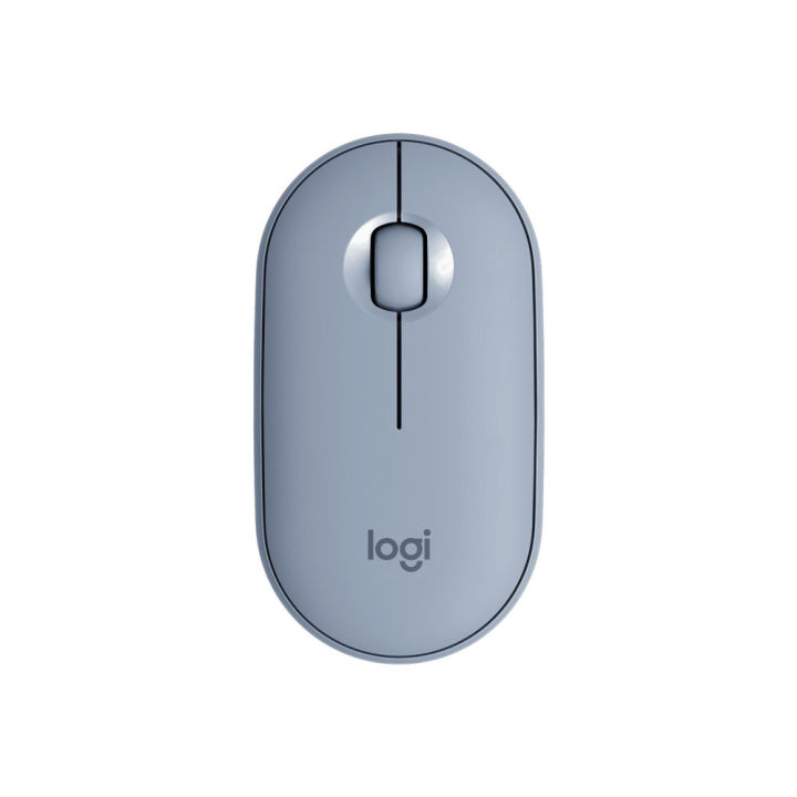 logitech-m350-pebble-wireless-and-bluetooth-mouse-เมาส์ไร้สาย-เสียงคลิกเบา-สีฟ้าเทา-ของแท้-ประกันศูนย์-1ปี-blue-grey