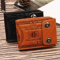 NEW Brand Genuine PU Leather Men Wallet Small Mini Card Holder Vintage PORTFOLIO Portomonee Hasp Male pockect Top Quality Wallets