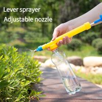 Adjustable Manual Air Pump Sprayer Drink Bottle Spray Nozzle Flower Plants Watering Cans Mist Sprayer Gardening Accesorries