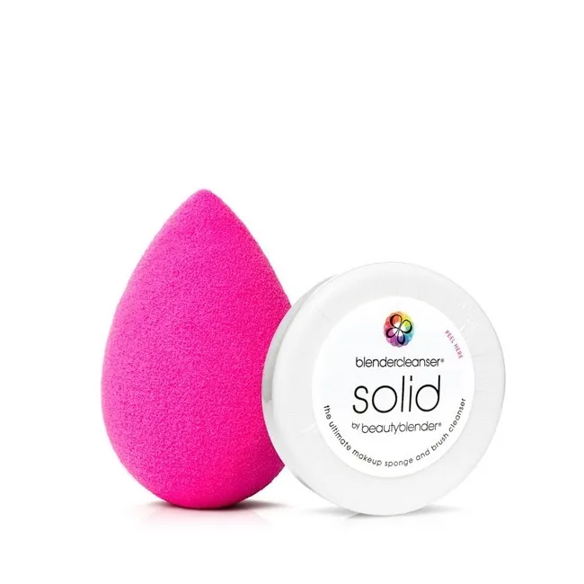 4HRoriginal beautyblender sponge + mini solid blendercleanser Lazada PH