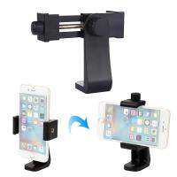 PULUZ Universal 360 Degree Horizontal VerticalRotating Phone Clamp Holder Bracket for iPhone 14 13 12 Pro Max X 8 Huawei Xiaomi