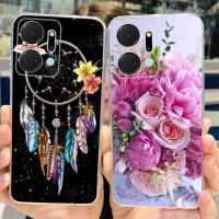 สำหรับ Honor เคส X7a ฝาครอบภาพวาดหลากสีสันซิลิโคนนิ่มเคสสำหรับ Honor เคสโทรศัพท์ HonorX7a X7a 6.75