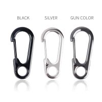 TRUSTY 1 ชิ้น Mini Carabiner พวงกุญแจ Clasps EDC ขนาดเล็กแขวนหัวเข็มขัดสำหรับกระเป๋าเป้สะพายหลัง Camping