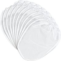 10 Pcs Fine Mesh Filters Bags Household Paint Polyester Strainer Mesh Pouch For Oil Paint