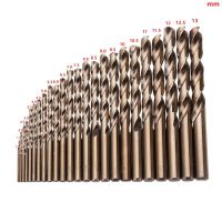 M35 HSS-Co Cobalt Straight Shank Twist Drill Bits Set Metal Drilling Hole Opener For Wood Stainless Steel Iron Aluminum Drills  Drivers