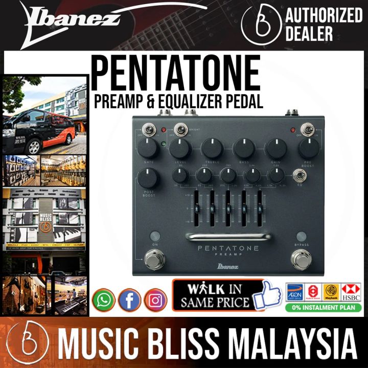 Ibanez Pentatone Preamp and Equalizer Pedal | Lazada