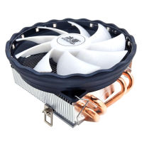 SNOWMAN 120mm CPU Cooler Radiator 4 Heatpipes 3Pin PWM 130W PC พัดลมระบายความร้อนคอมพิวเตอร์สำหรับ Intel LGA 2011/1200/1150-Laocher