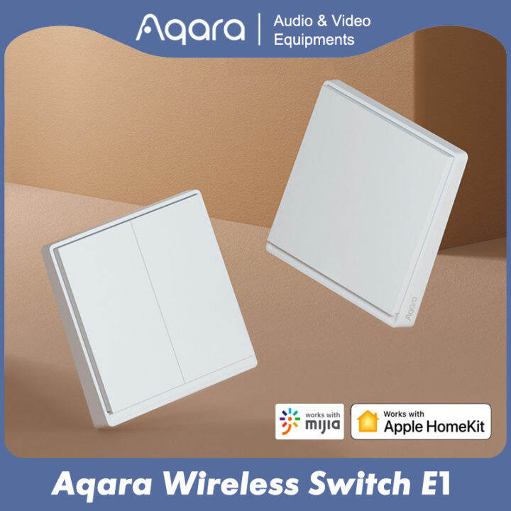 Aqara E1 ZigBee 3.0 Smart Wall Switch Wireless Smart Home Switch
