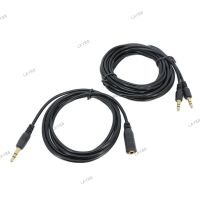 10pcs 1.5/3/5m Male to Female 3.5mm Jack Male to Male Plug Stereo Aux Extension Cable Cord Audio for Phone Headphone Earphone q1 YB8TH