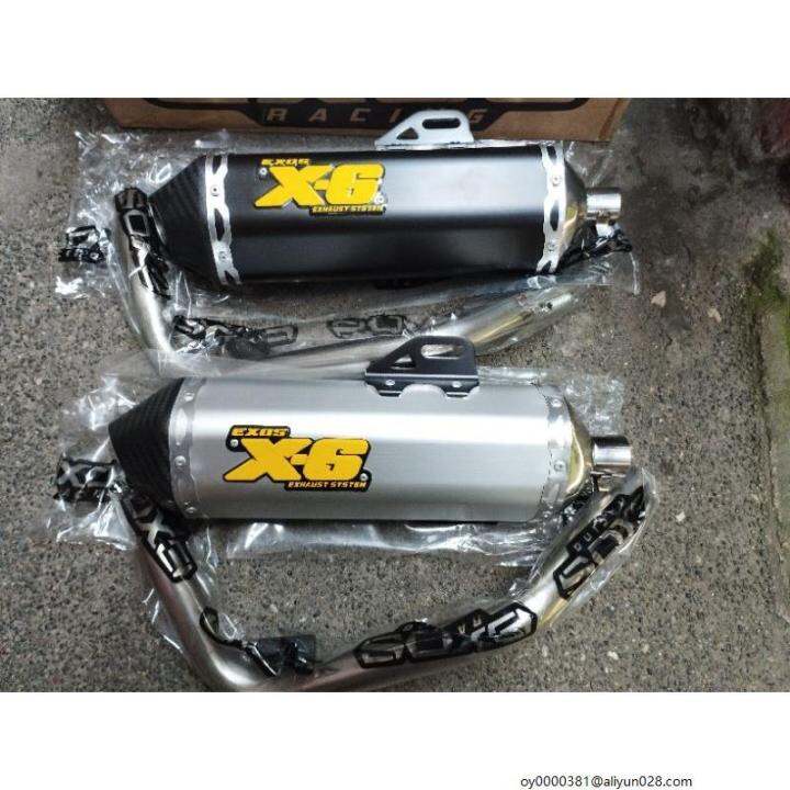 muffler exhaust motorcycle ♝EXOS X6 PIPE for Click v3v2Nmax ...