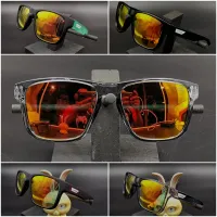 แว่นตาเลนส์โพลาไรช์ Fire red ใส่กลางคืนได้ แว่นยิงปลา แว่นตาขับรถ สินค้ามีแว่น+ซองกันน้ำ+ผ้านาโน+กล่องกระดาษ