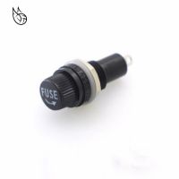 XMM-10pcs Automobile Fuses Insurance Pipe Seat Panel Mounting Fuse Holder 12mm   Blx-1 Fuse Holder 5x20