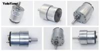 6V/12V/24V DC Gear Motor 7RPM to 960RPM High Torque Gear Box JGB37-520 Reversible Electric Reduction Geared Motor Electric Motors