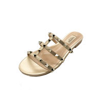 【Ready Stock】valentinoˉ New rivet versatile personalized sandals