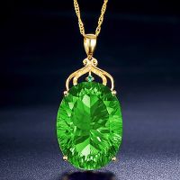 Fashion Income Water Drop Carat Swiss Queen Necklace European and American Queen Crown Jewelry Pendant Gift Goddess