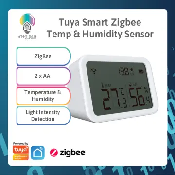 Zigbee Smart Temperature Humidity Sensor - Best Price in Singapore - Oct  2023