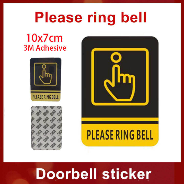 thumbnail interactive-video image 1 of 4x4 Ring Doorbell Camera Yard Sign Sticker – Blue & White – Security Alarm Decal (4 Inches) 1 of 5