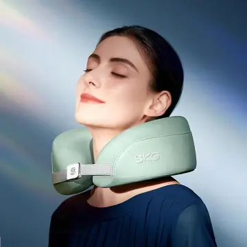 SKG 4356E-Neck Massager-White-Smart Cervical Shoulder Massager 