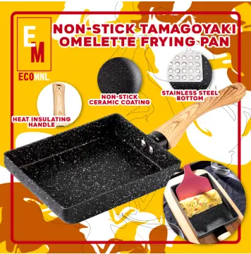 1pc Japanese Omelette Pan Ceramic Non Stick Frying Pan 3