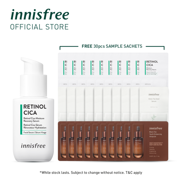 [innisfree] Retinol Cica Moisture Recovery Serum 30ml Acne Clearing